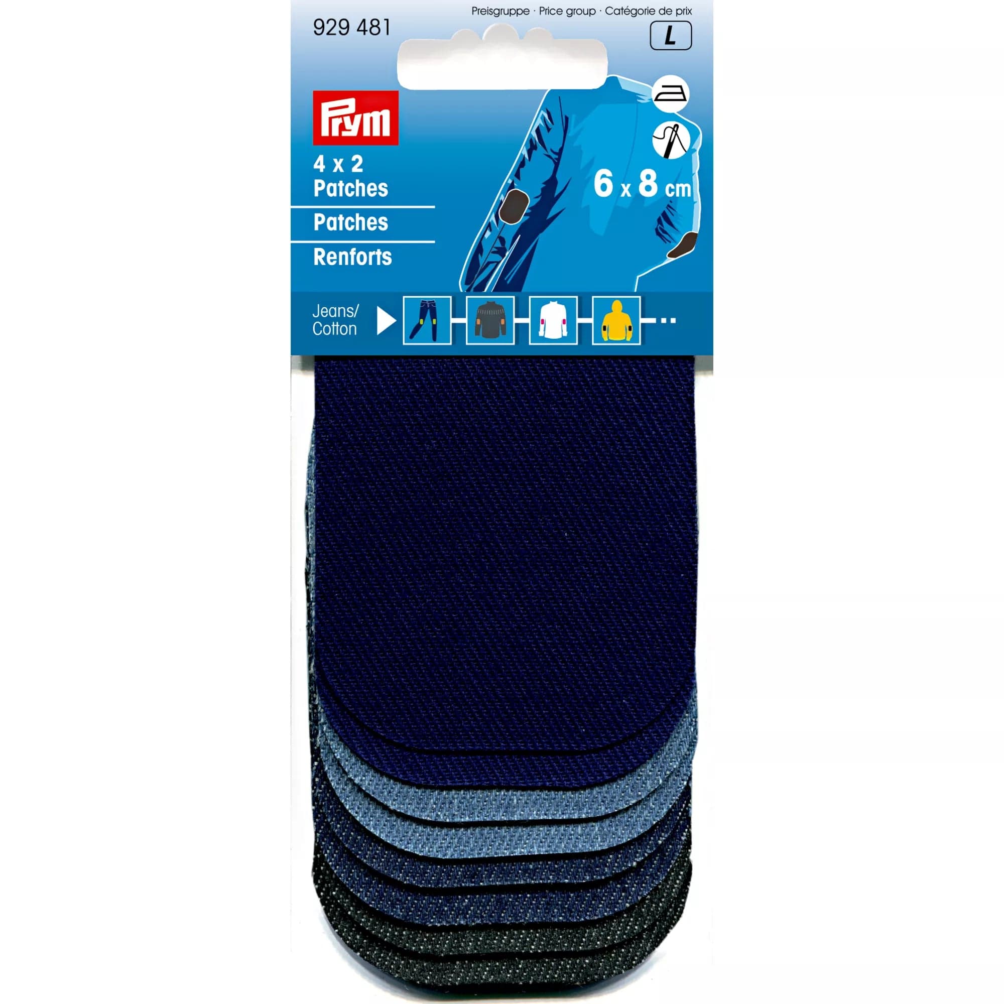 Prym Mini-Fix opstrijkpatches jeans assortiment