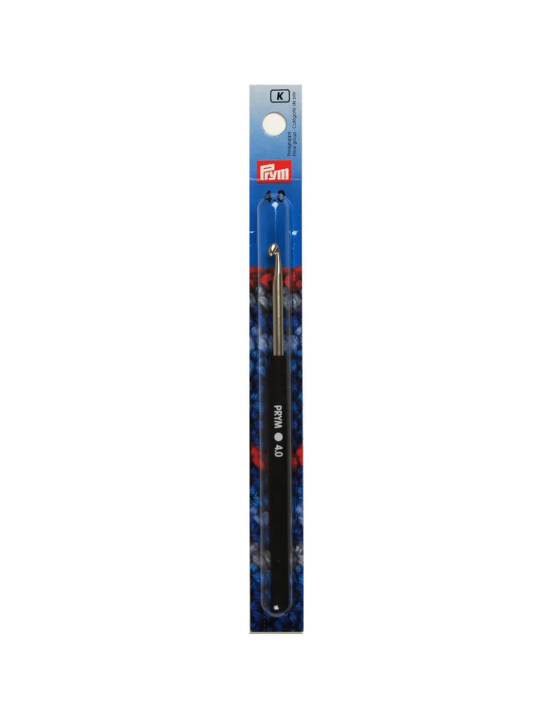Prym wolhaaknaald met kunststof greep 4 mm