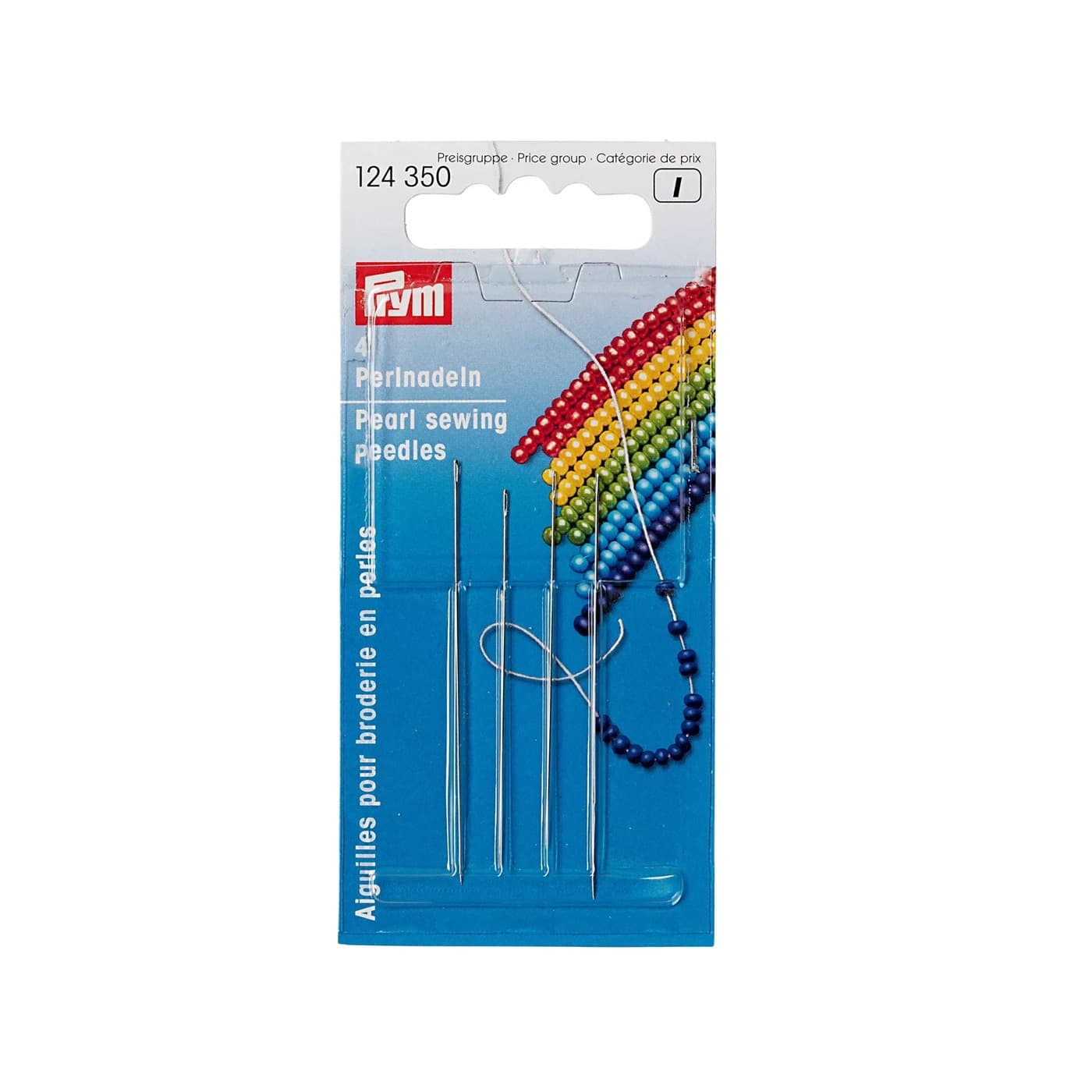 Prym kralennaalden nr. 10 en 12 – 4 stuks