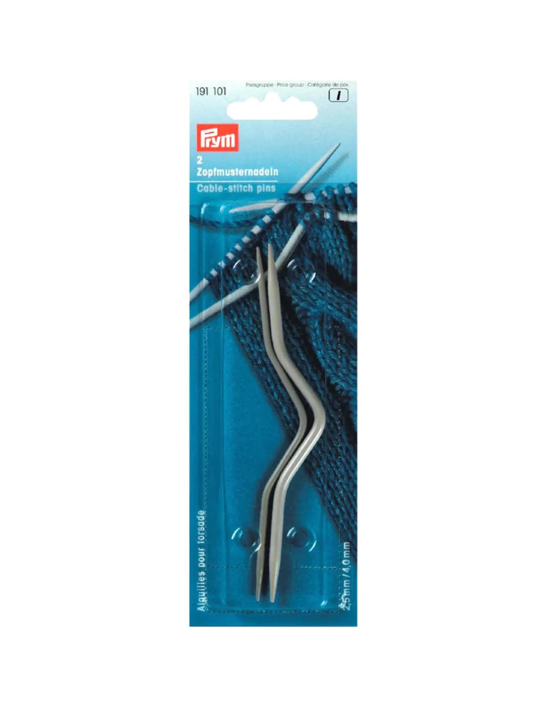 Prym Kabelnaalden 2,5 en 4 mm