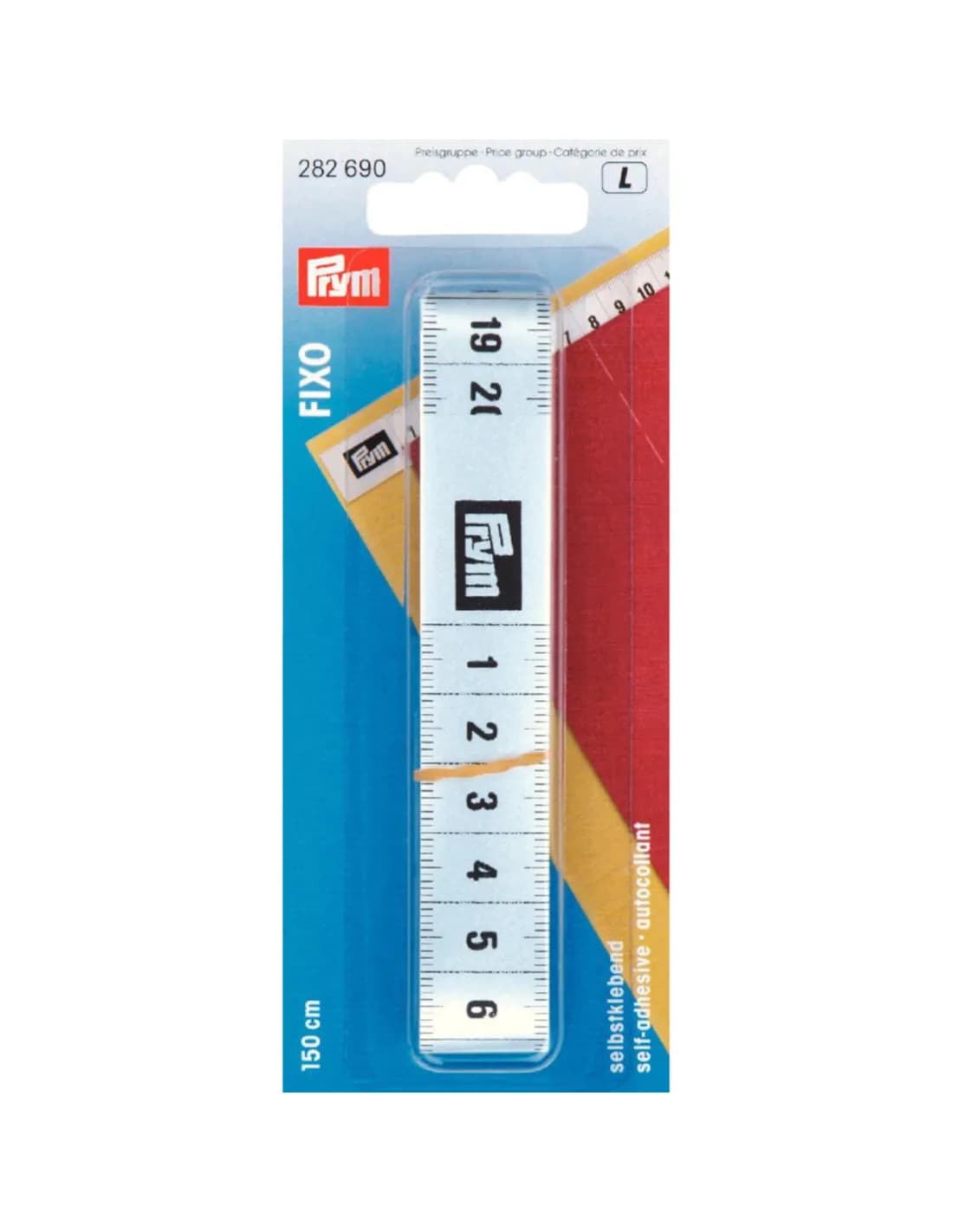 Prym Centimeter Fixo zelfklevend 150 cm