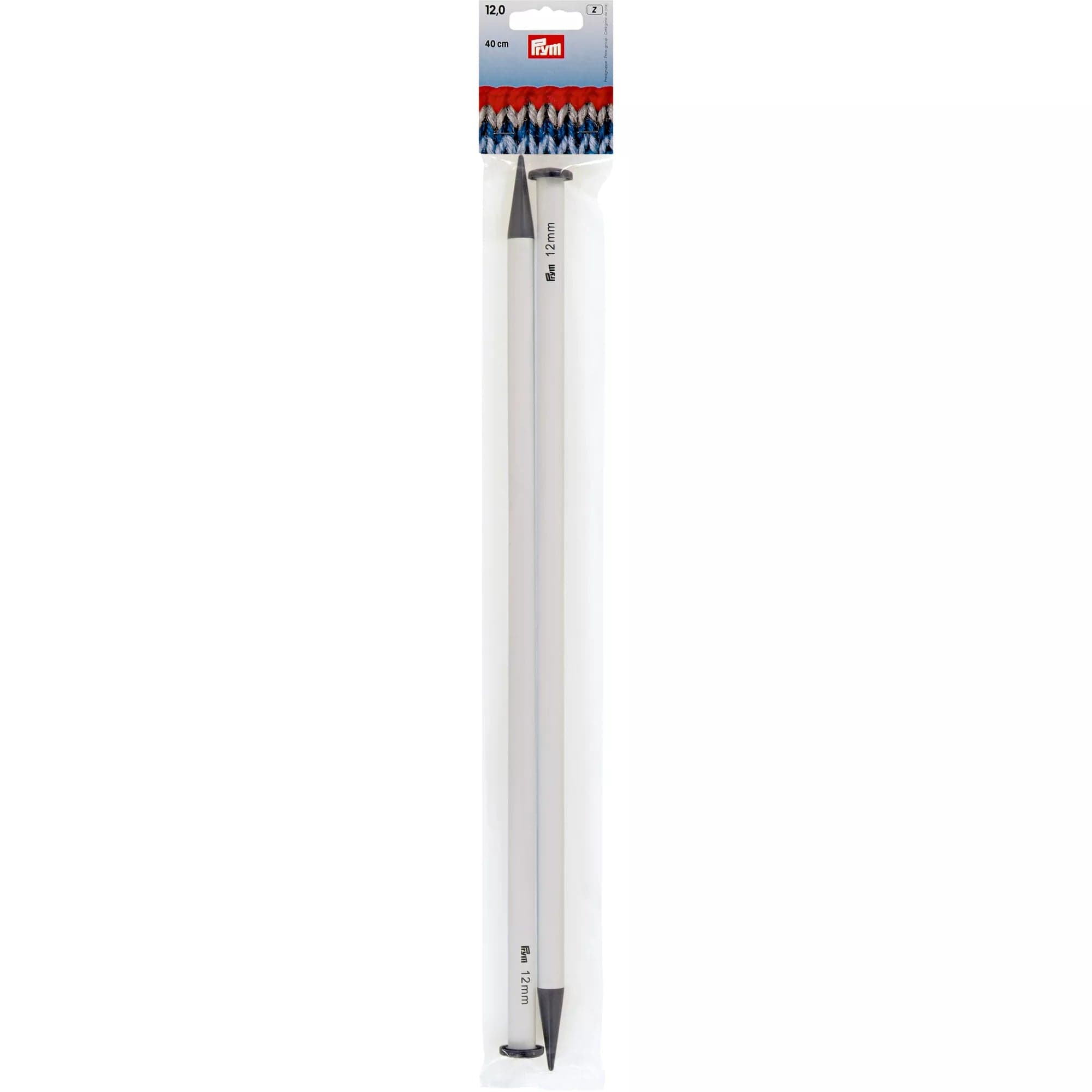 Prym kunststof breinaalden 12 mm - 40 cm