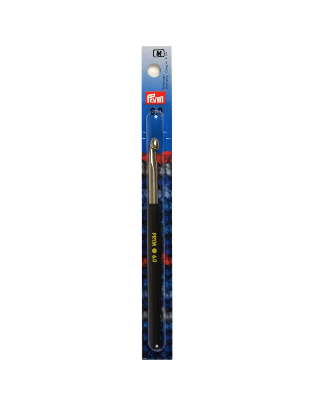 Prym wolhaaknaald met kunststof greep 6 mm