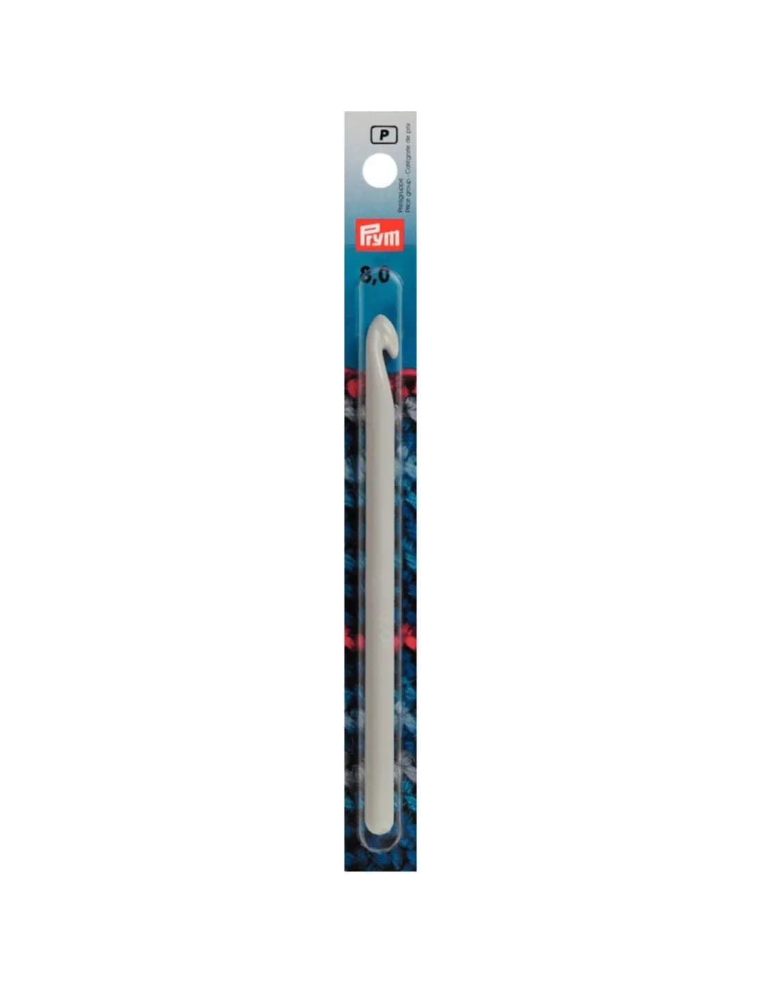 Prym kunststof wolhaaknaald 8 mm