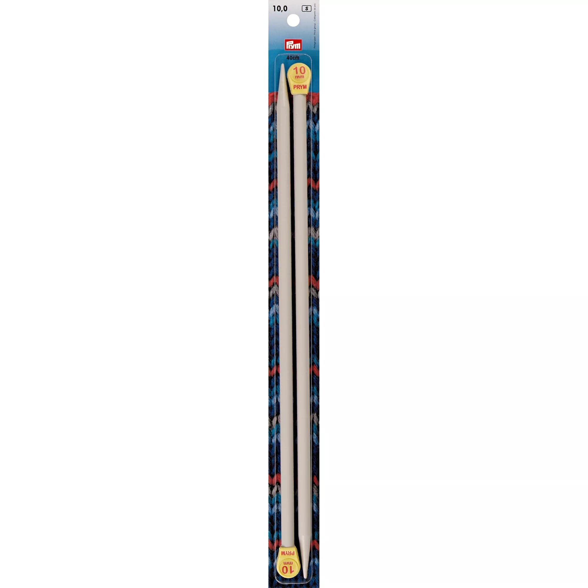 Prym kunststof breinaalden 10 mm - 40 cm