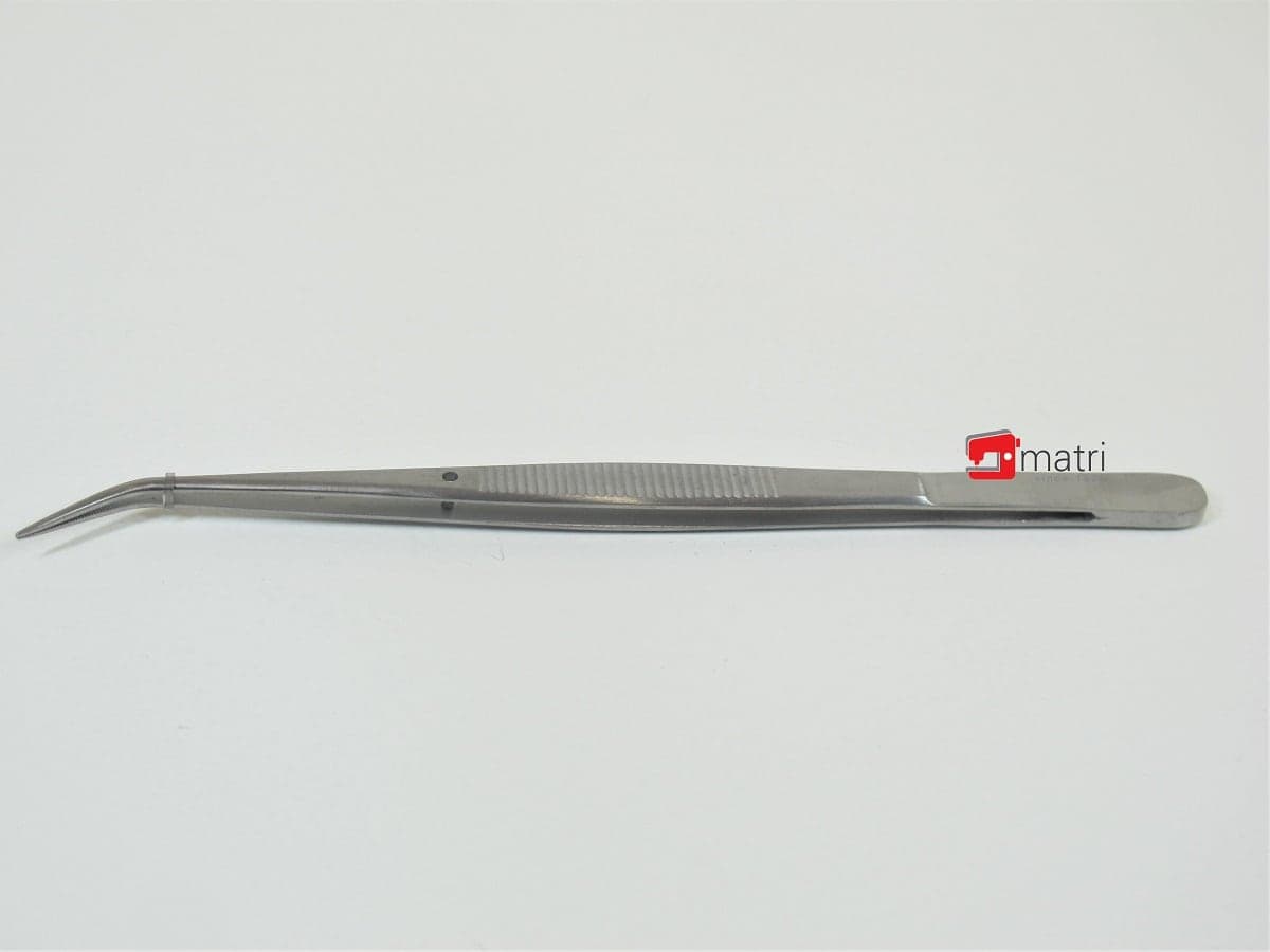 Pincet met gebogen punt - productfoto