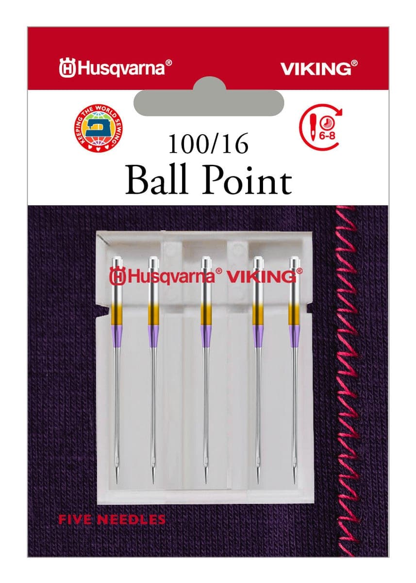 PFAFF ballpoint naalden maat 100/16 5 stuks — productfoto