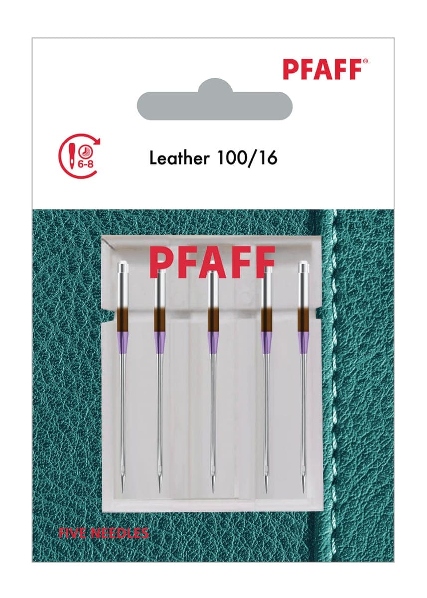 PFAFF leer naalden maat 100/16 5 stuks — productfoto