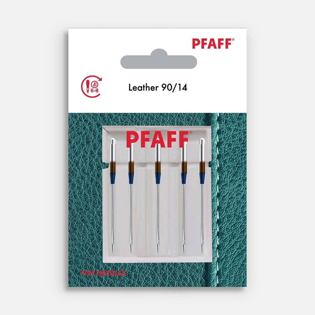 PFAFF leer naalden maat 90/14 5 stuks — productfoto