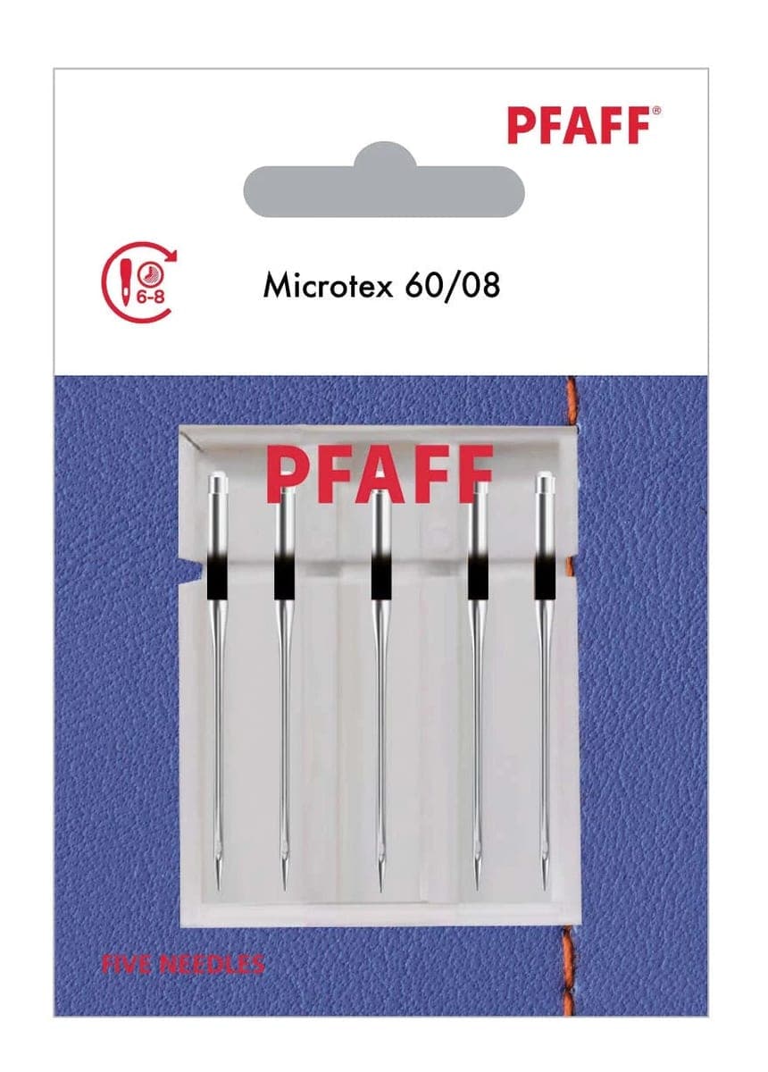 PFAFF microtex naalden maat 60/08 5 stuks — productfoto