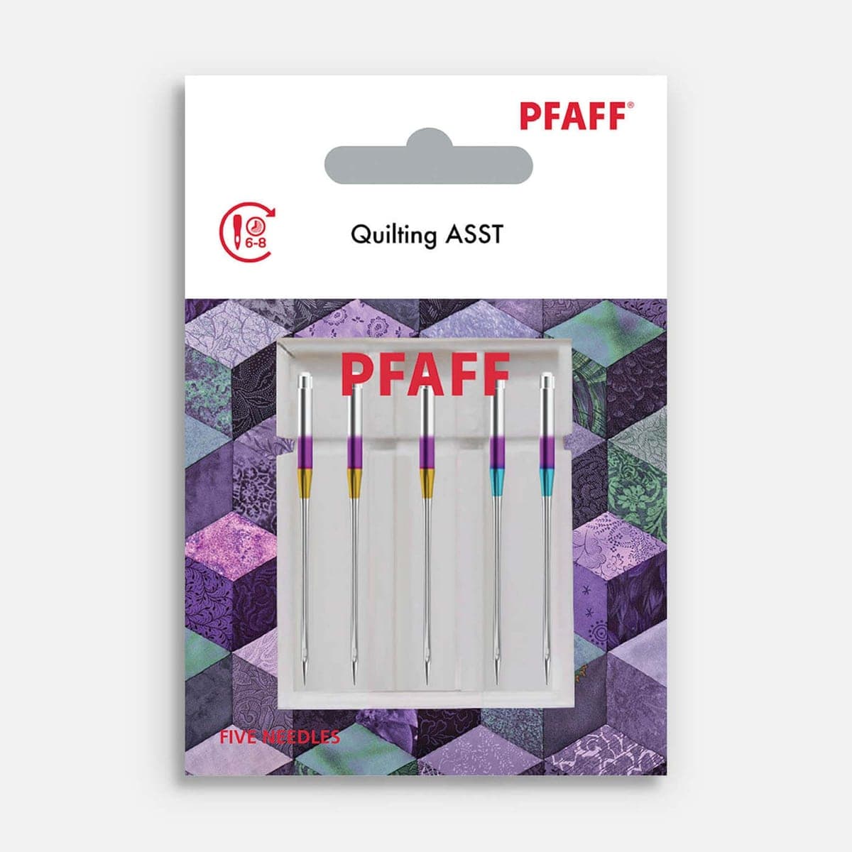PFAFF quiltnaalden assorti maten 5 stuks — productfoto