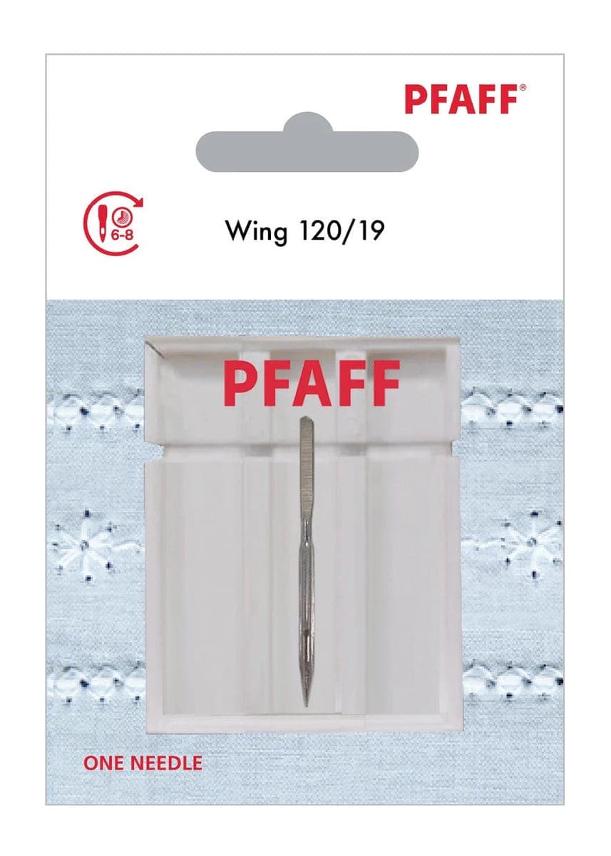 PFAFF wing naalden maat 120/21 1 stuk — productfoto