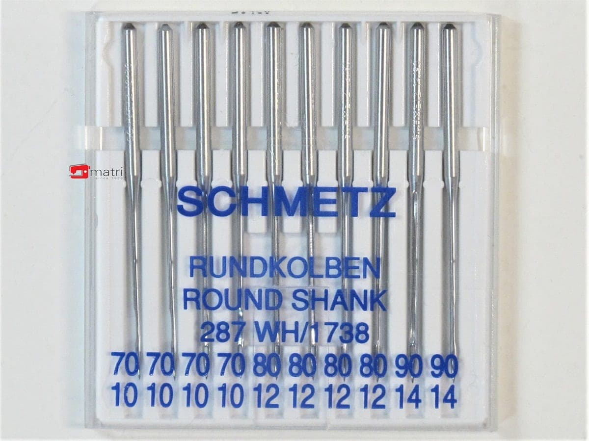 Schmetz rondkop naald 1738 dikte 70-80-90 — productfoto