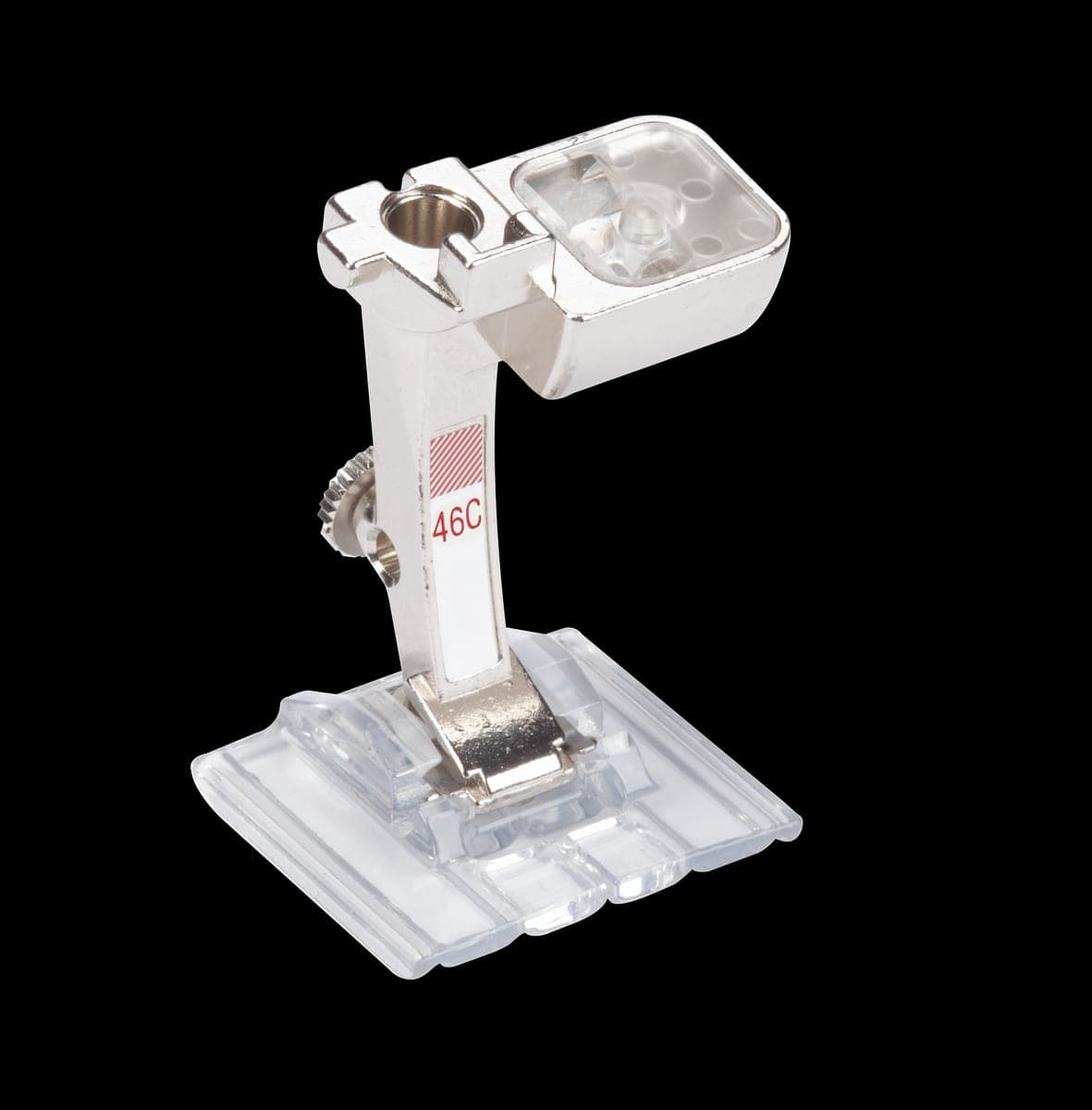 Bernina Biezen-deco-borduurvoet met transparante zool #46C — productfoto