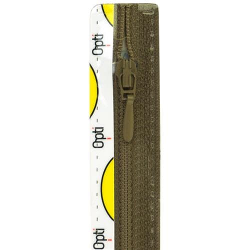 Opti S40 spiraalrits 50 cm – kleur 0884 bruin productfoto