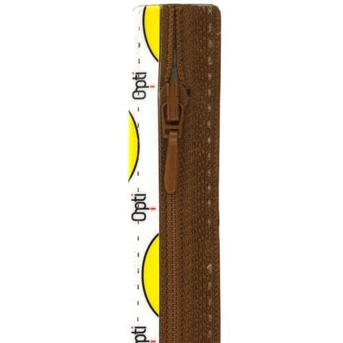 Opti S40 spiraalrits 60 cm – kleur 0975 bruin productfoto