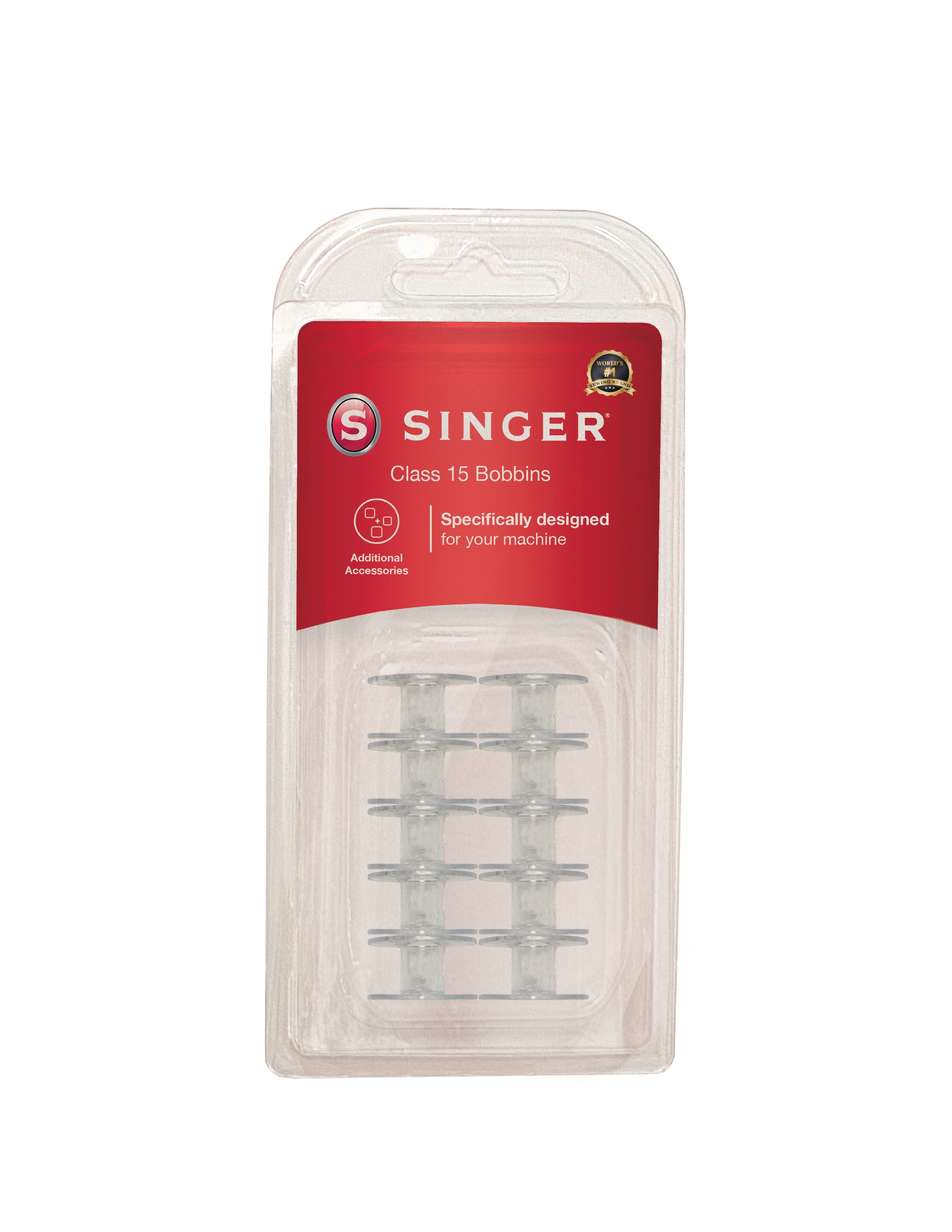 Singer klasse 15 spoeltjes - 10 stuks – Singer artikel 250061003