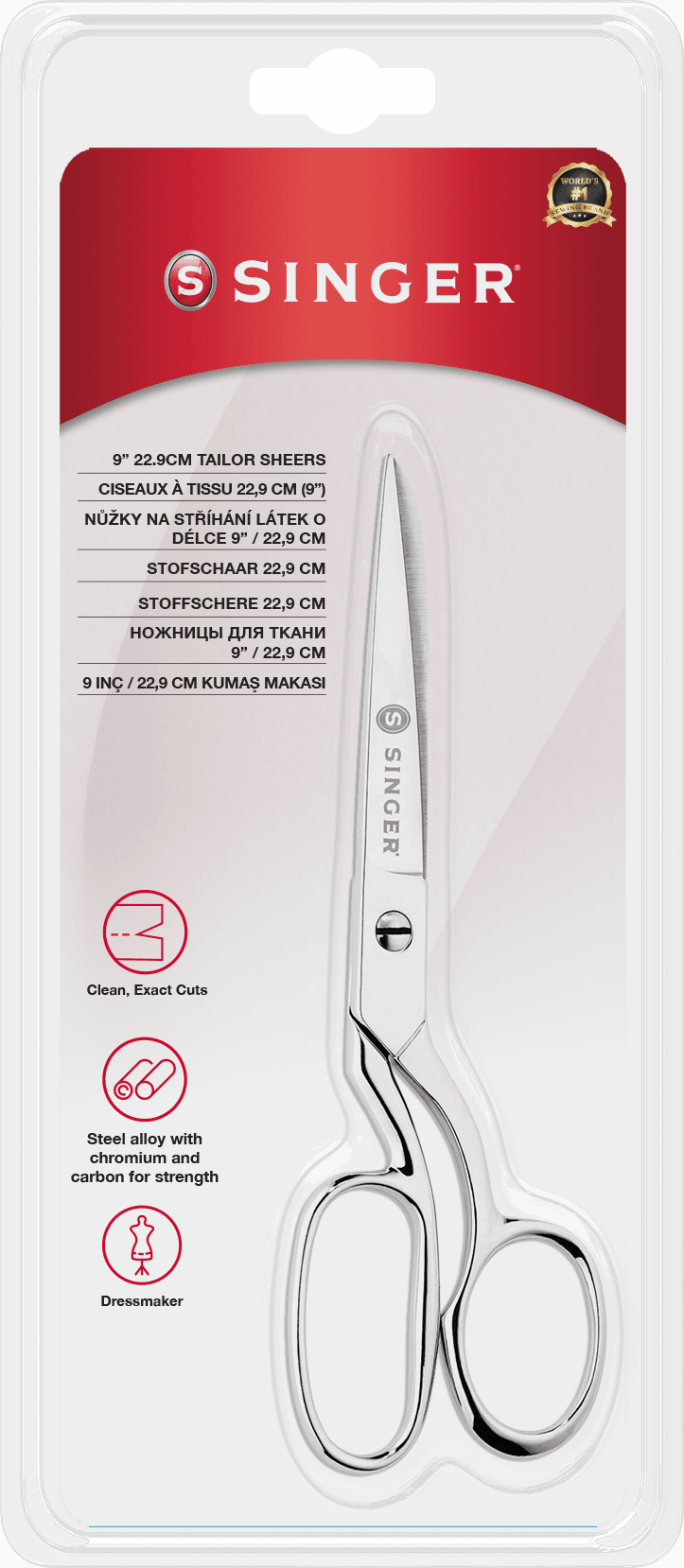 Singer Stofschaar – 22,9 cm – Singer artikel 250016303