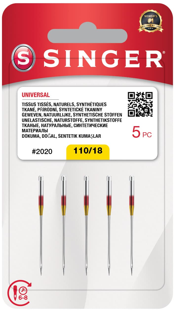 Singer Universele naald – 110 – N202018M503 – Singer artikel N202018M503