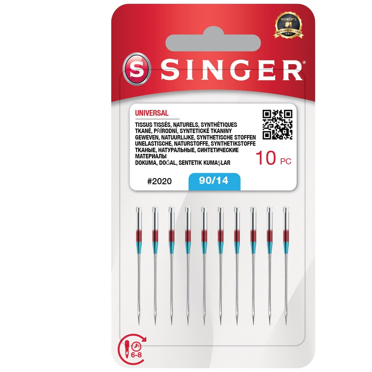 Singer Universele naald – 90 – N202014M1003 – Singer artikel N202014M1003