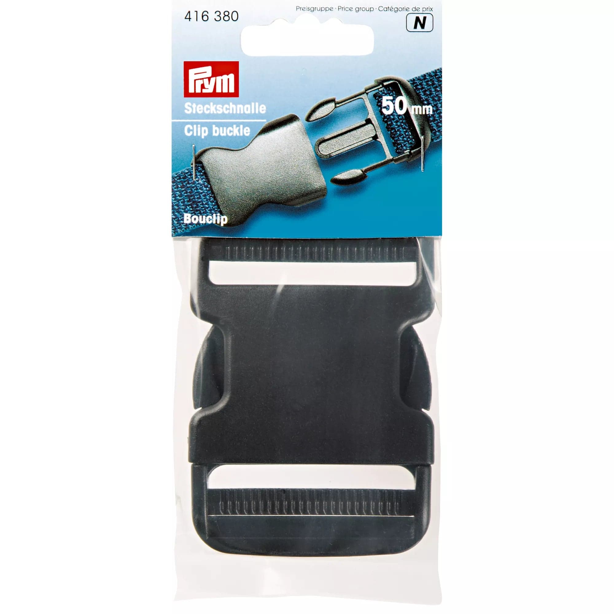 Prym Klikgesp zwart 50 mm