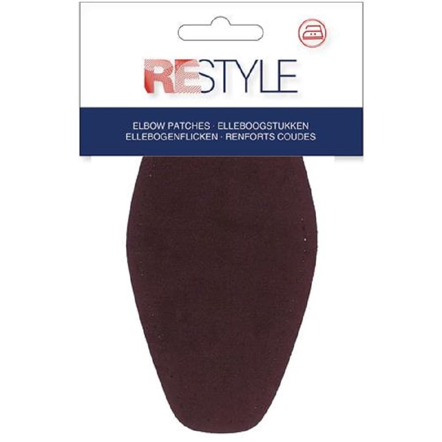 Restyle elleboogstukken bordeaux - kleur 763
