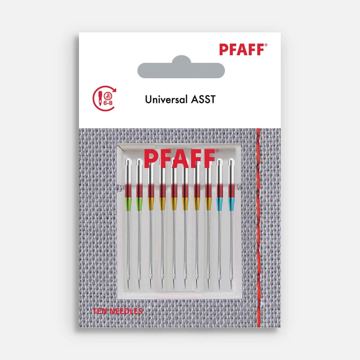 PFAFF universele naalden assorti maten 10 stuks — productfoto
