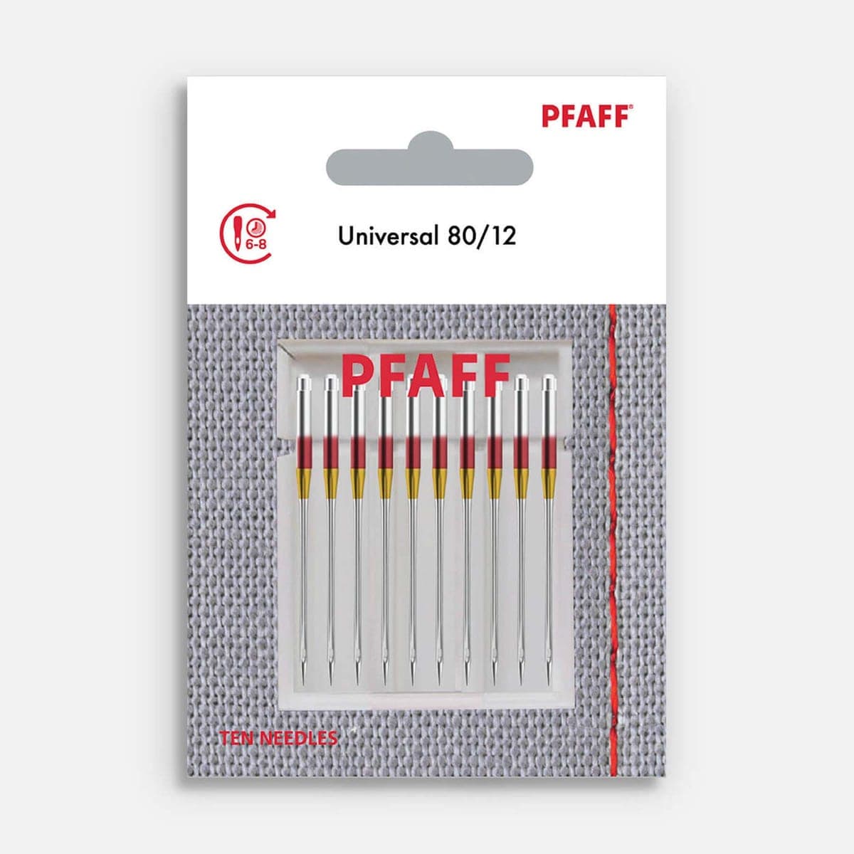PFAFF universele naalden maat 80/12 10 stuks — productfoto