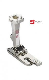 Bernina smalle zoom voet (nr. 62) — productfoto